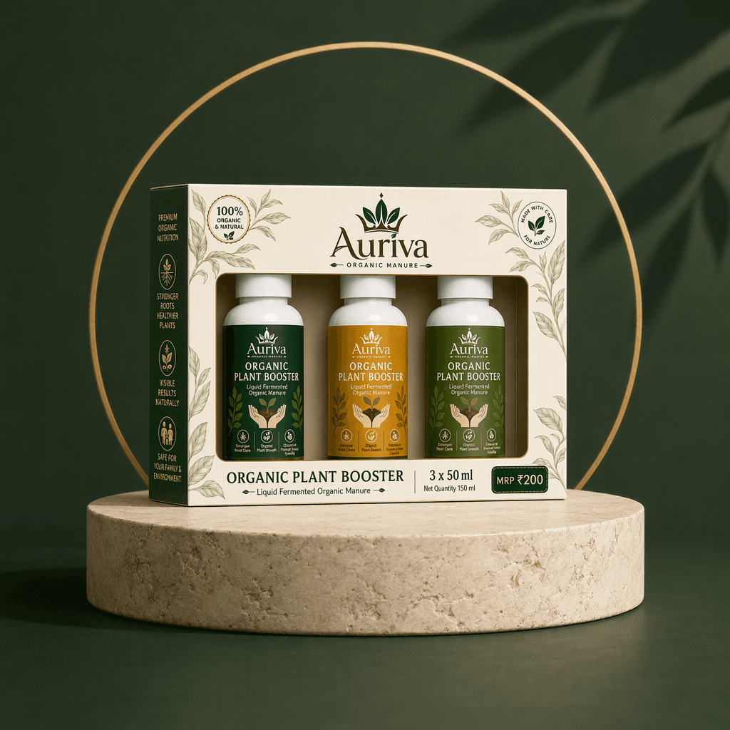 Plant Booster 3 x 50 ml, coordinated Auriva catalog portrait