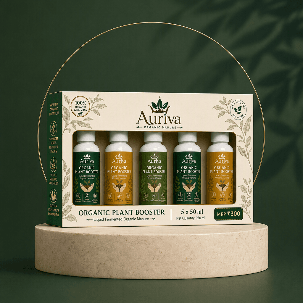 Plant Booster 5 x 50 ml, coordinated Auriva catalog portrait